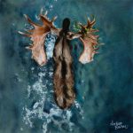 Reverence | Moose Painting Art Prints