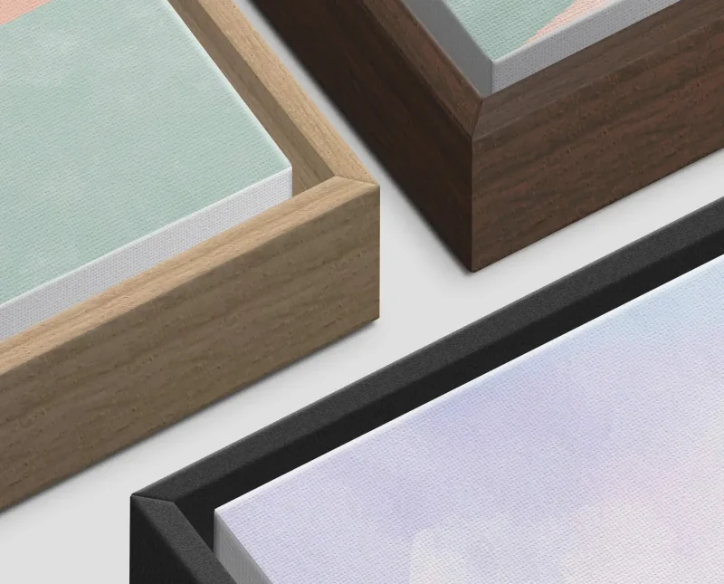 frame-colours canvas frame colours
